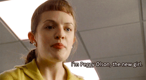 Peggy Olson Gif Mad Men MarCom